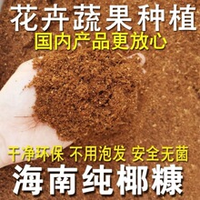 海南纯椰糠散装椰子椰砖土壤改良园林绿化花卉蓬松透气专用基质土