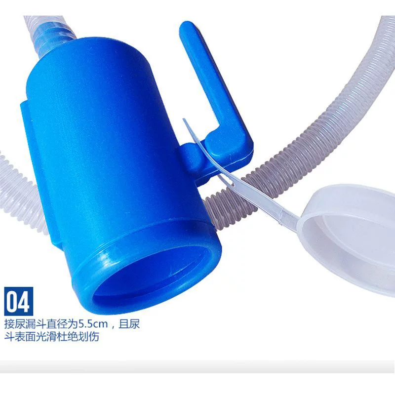 Ribbed pipe Urinal, 2000 ml