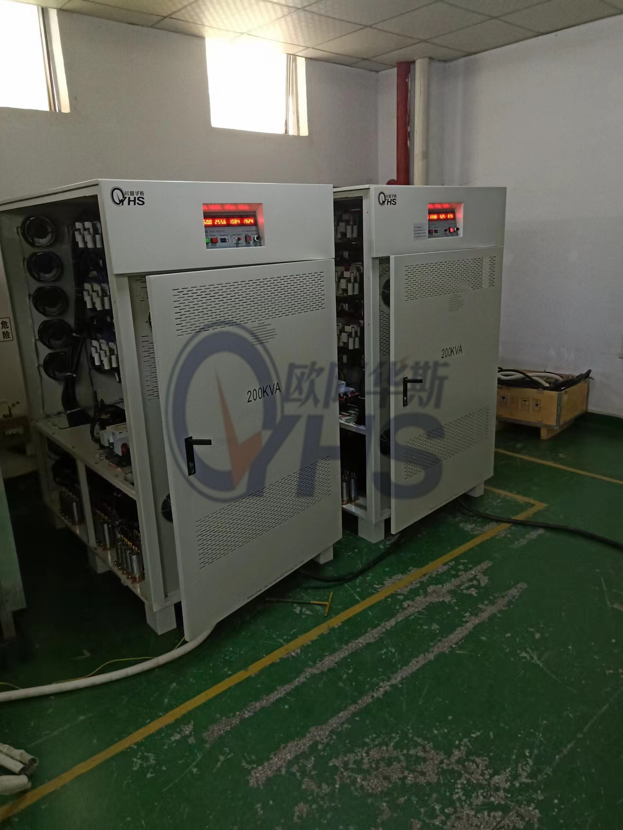 ŷ����˹����200KVA��Ƶ��Դ����ī���磬����440V 60HZ����50HZ