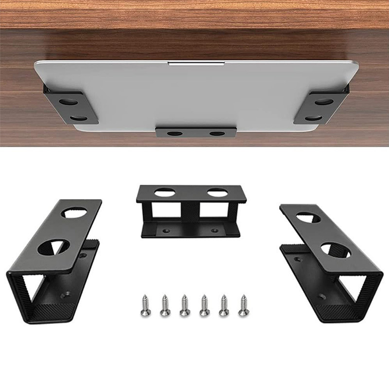 Laptop Storage Stand, Tablet Mounting Rack, Under-Desk Laptop Tray Stand, Computer Storage Rack Laptop Storage Stand, Tablet Mounting Rack, Under-Desk Laptop Tray Stand, Computer Storage Rack