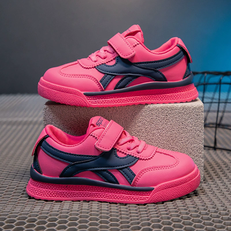 Обувь для девочек на мягкой подошве детская спортивная обувь весна осень 2024 новая повседневная обувь дикая мягкая нижняя обувь для девочек