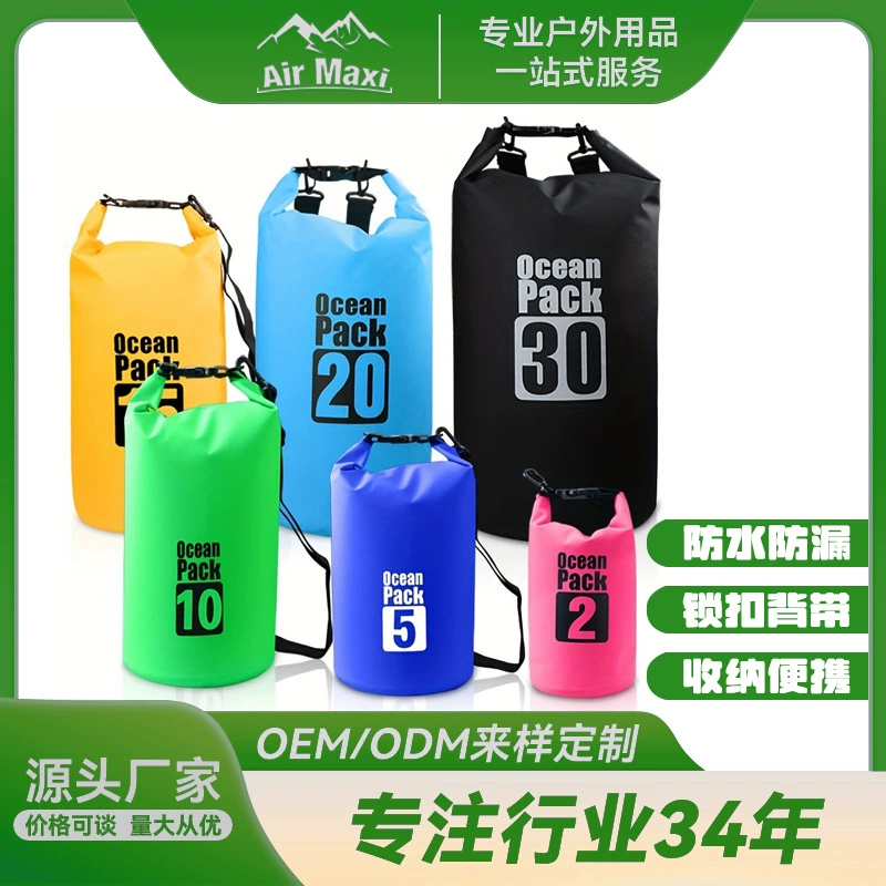 Waterproof bag for camping PVC, storage system, backpack