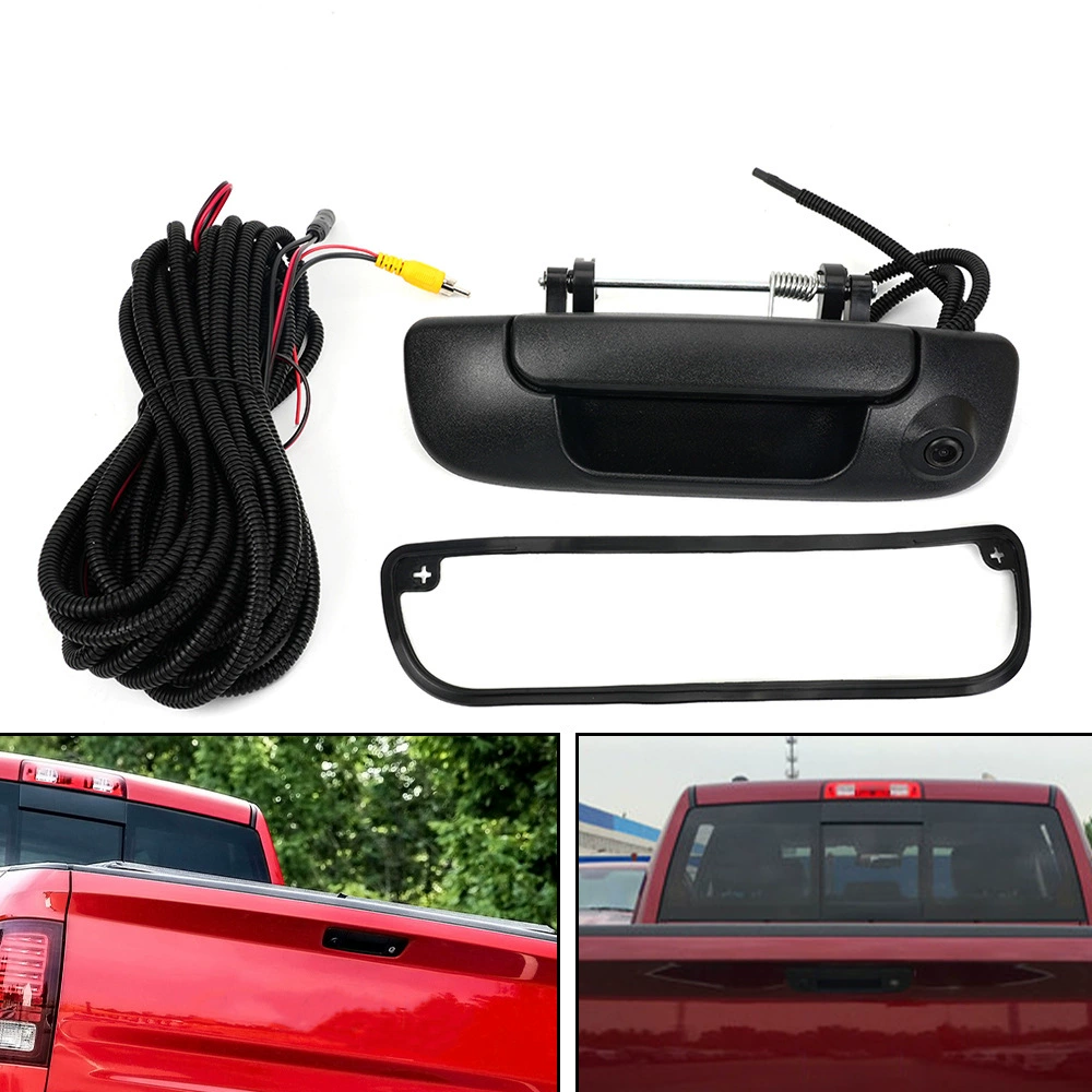 Ручка задней двери автомобиля 55276237AA, ручка багажника с камерой, подходит для Dodge Ram 02-08