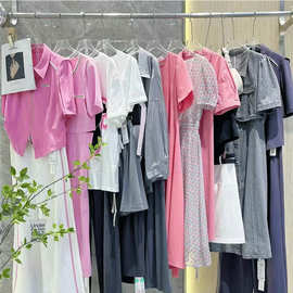 【艺素国际】25一二线品牌折扣货源批发直播实体撤柜女装尾货走份