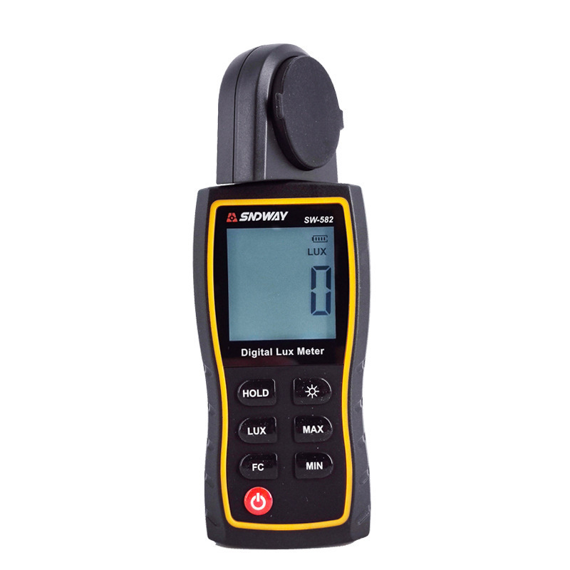 SNDWAY深达威SW582数字照度计 高精度光度计测光仪亮度计光照度仪