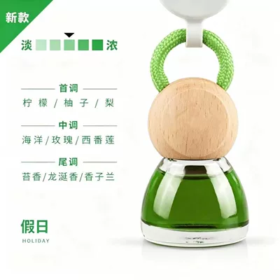 Fragrance with Gardenia Scent, Long-Lasting Fragrance, Car Perfume Aromatherapy - cute-holiday-langlong-car-perfume-with-the-same-fragrance-free-trial