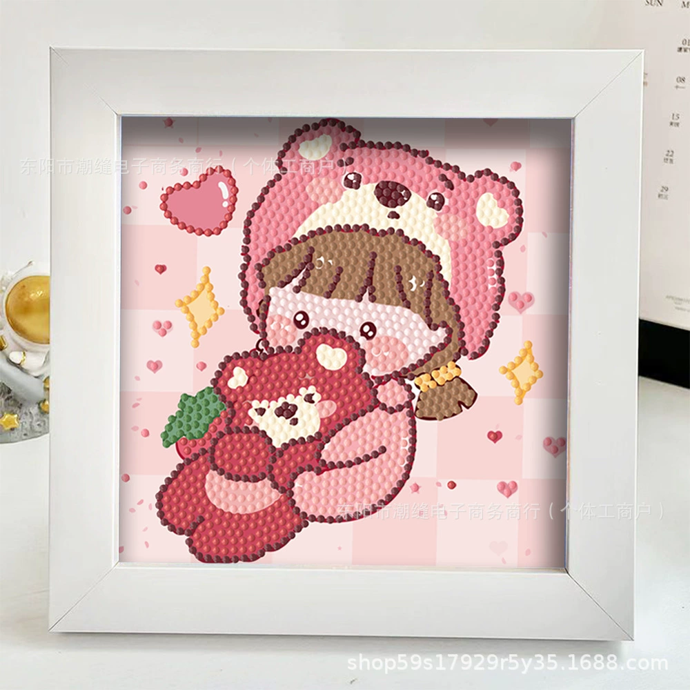 Детская картина фото рамка, наклейки, DIY
