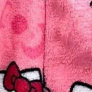 Cute keep warm flannel trousers, pijama