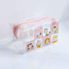 Japanese pencil case, capacious cosmetic bag, waterproof organizer bag, internet celebrity