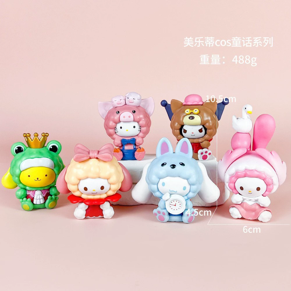 Sanrio, cartoon cute minifigure