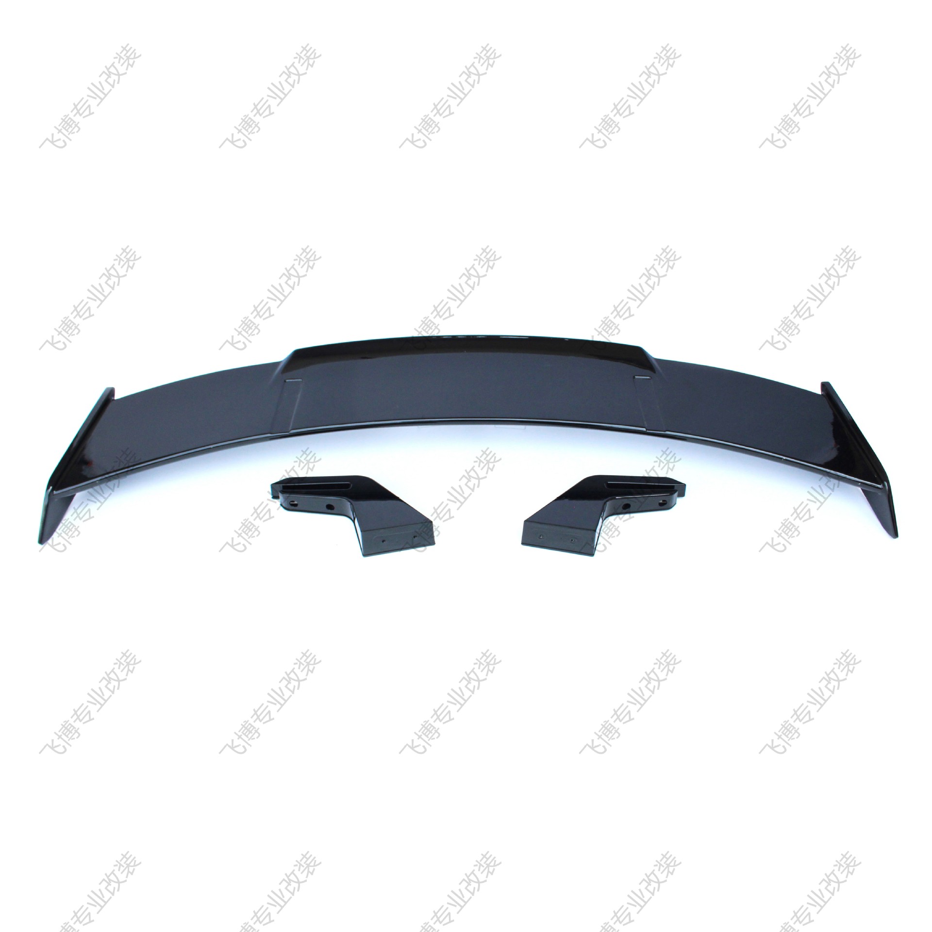 Suitable for Bmw, Audi and Mercedes-Benz Carbon Fiber Car Modification Large Rear Wing and Decorative Three-Catch Universal Aircraft Wing