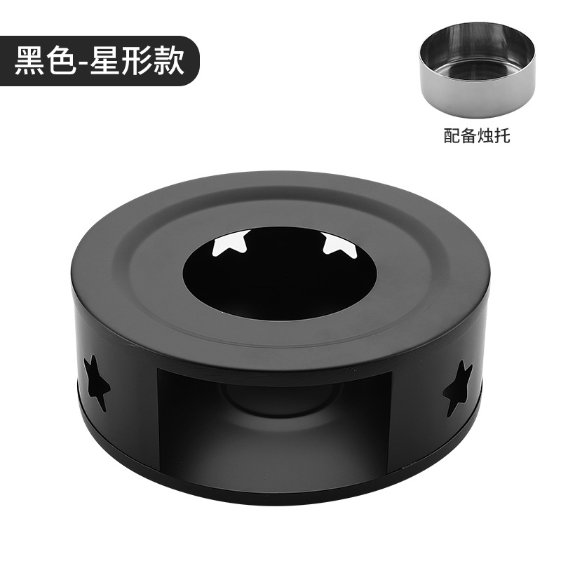 Estilo coreano de acero inoxidable té calentador hogar al aire libre estufa té cocina calefacción base té calentador ventas directas de la fábrica en stock