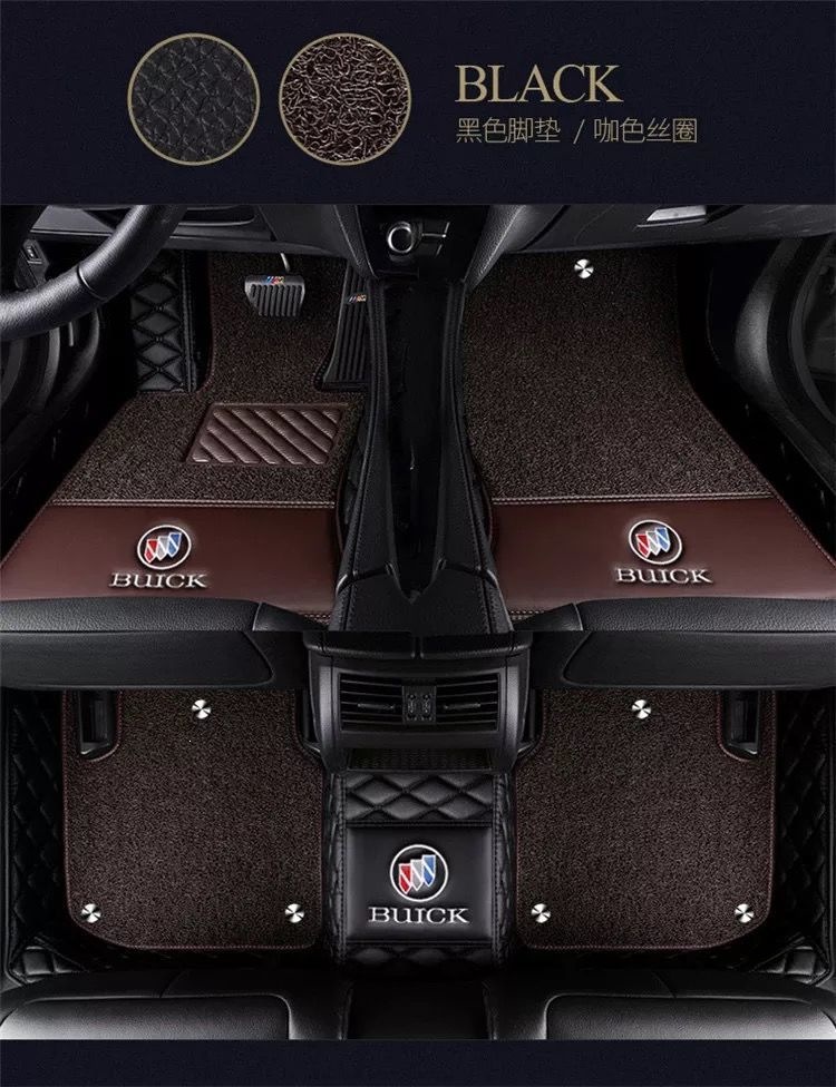 Suitable for Buick Excelle, Buick Excelle GT, Buick Envision, Buick LaCrosse, Buick Verano, Buick GL8 full-coverage car floor mats