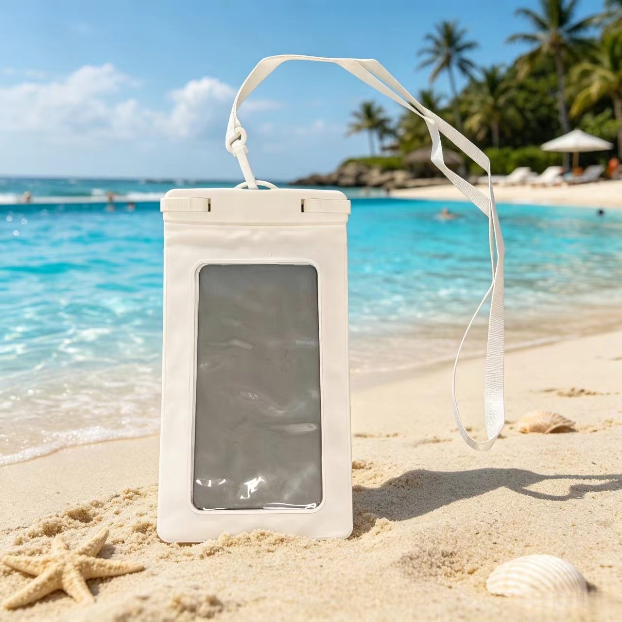 Nueva actualización de bolsas impermeables de alta gama con pantalla táctil impermeable cubierta de teléfono al por mayor logotipo personalizado soporte de etiqueta image 15