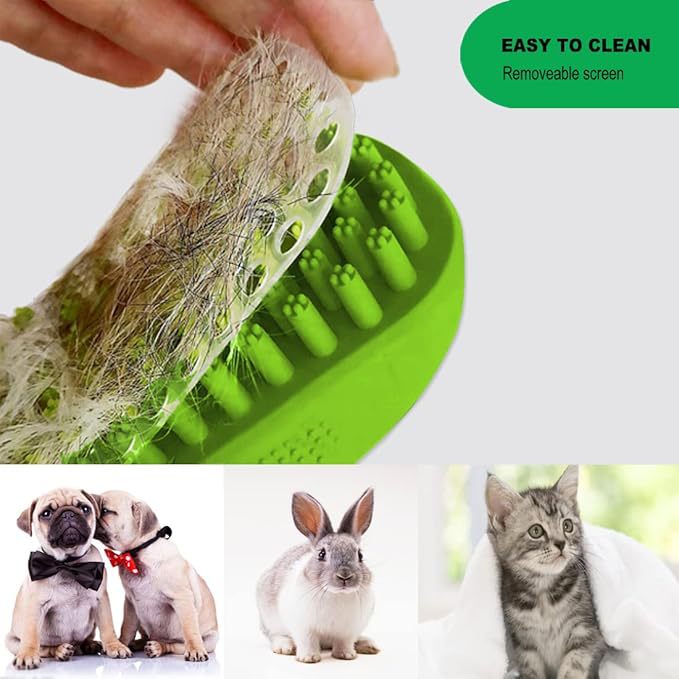 Cepillo de mascota transfronterizo para perros productos de limpieza cepillo de baño cepillo de masaje para gatos productos de depilación para mascotas