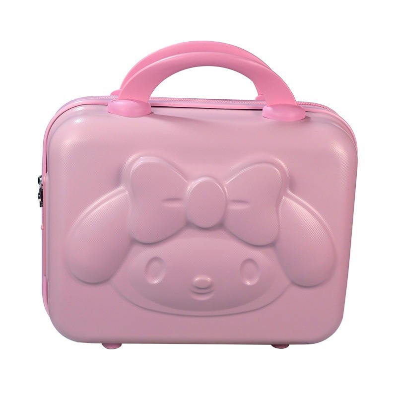 14 pulgadas maleta de maquillaje regalo de boda mini maleta de dibujos animados maleta de regalo impermeable