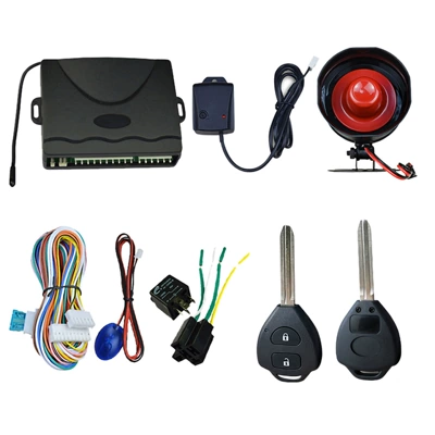 Kaichisheng Manufacturer Cross-Border Universal K23 Remote Control Central Locking Vibrator Sensor Alarm Car Alarm (Car anti-theft device) - car-alarm-k16-with-k23-remote-control