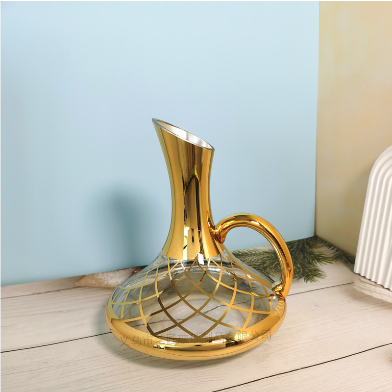 앰버 골드 + 아이스 컬러(손잡이가 있는 단일 냄비)