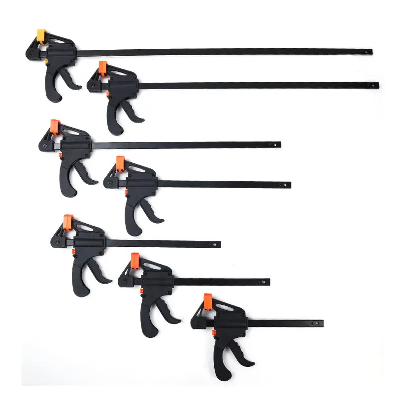 F夹木工夹f夹4寸/6/8/10/12/18/24/30寸木工工具金属夹木板加厚