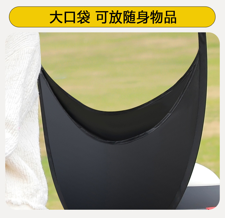 New Model Electric Scooter Rain Shelter, Sunshade, Rainproof Canopy for Electric Motorcycles, Windproof and Sunproof