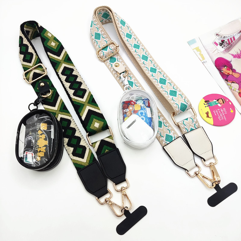 97g Weight Bag Strap Bag Accessories Type 1 Piece, 1 Set Quantity Casual, Daily Occasion Polyester Material Geometric, Leopard Pattern Simple Style, Classic Style Style 1 Piece 1 Set Polyester Geometric Leopard Bag Strap 1