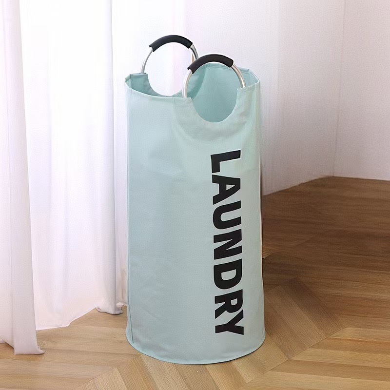 Nuevas cestas de ropa sucia transfronterizas de tela Oxford cestas de almacenamiento de ropa sucia cestas de lavandería plegables de gran capacidad