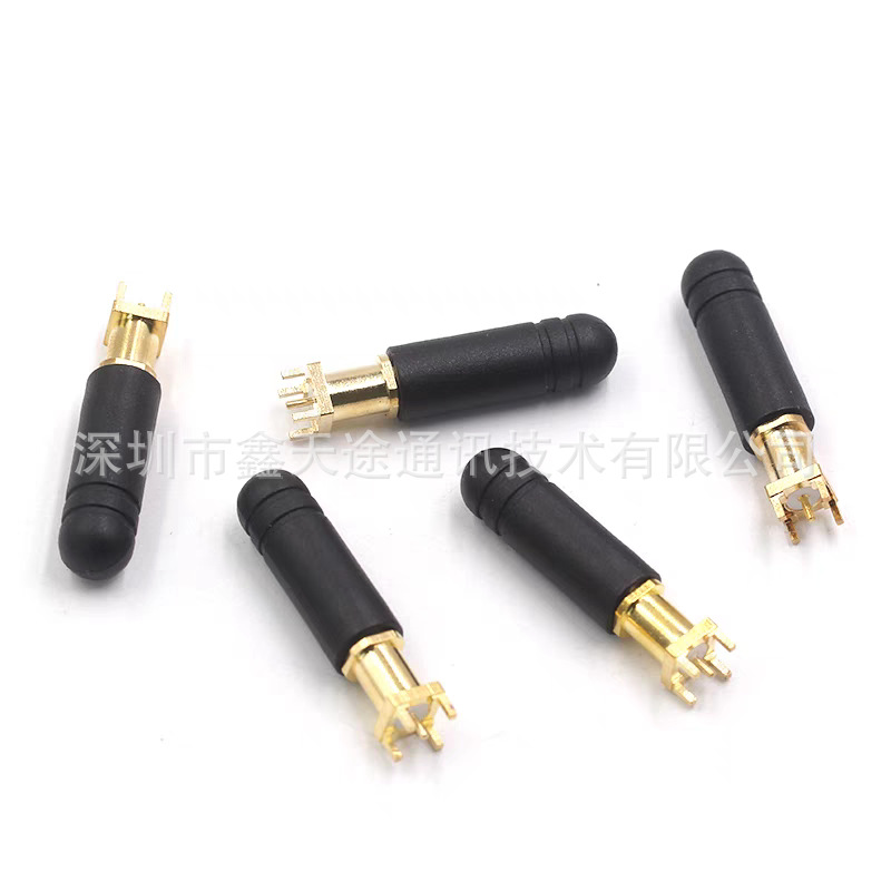 双频2.4G/5.8G内置胶棒天线 WiFi贴片拇指模块高增益天线导航车机