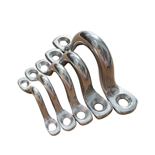 Stainless steel camel back 304 hump yacht bow handle buckle nail U-shaped saddle rope buckle marine 316