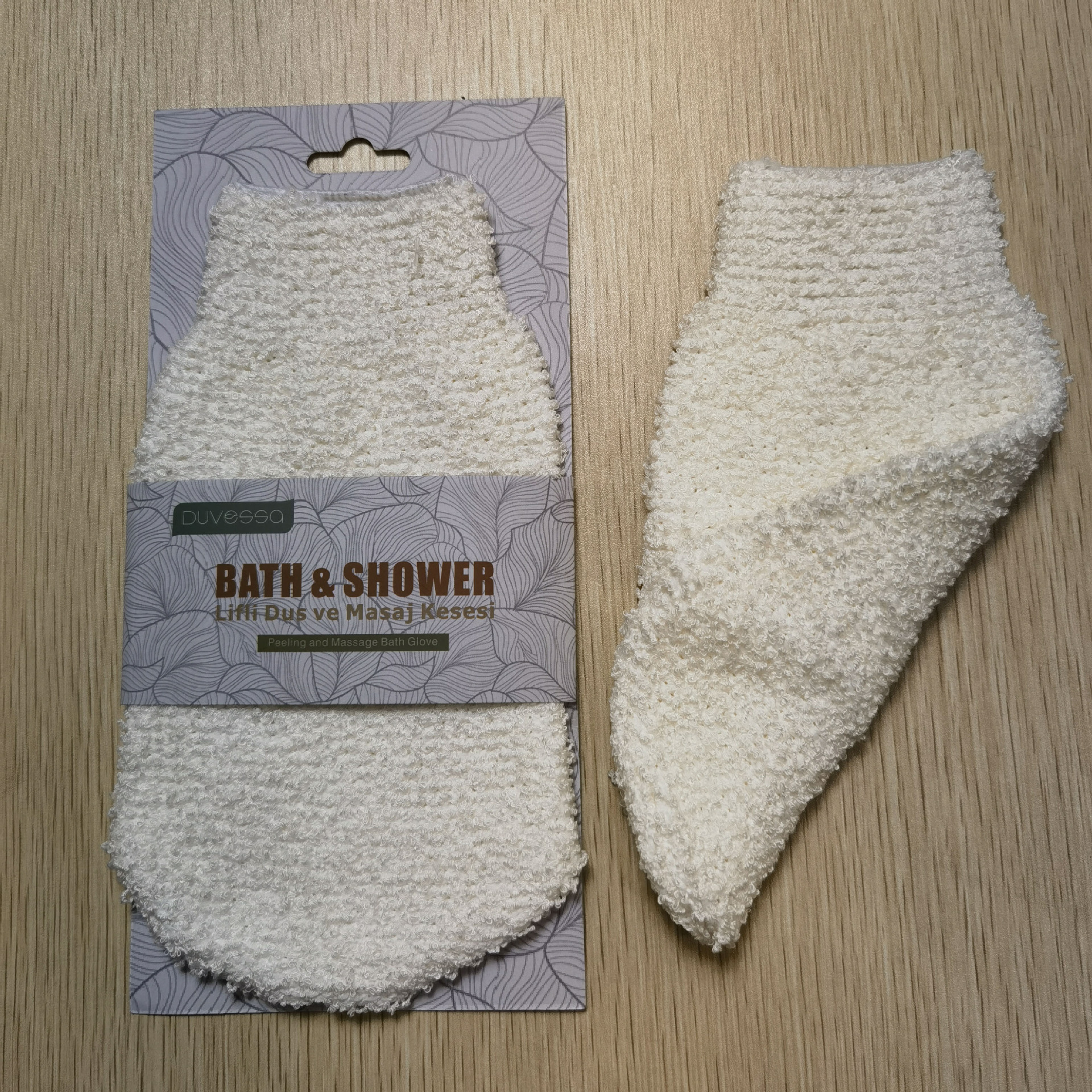 En stock Cáñamo guantes de baño Toalla de baño frotar mochila guantes de lavado de dedos cepillo de baño cubierta de barro frotar Toalla de la espalda