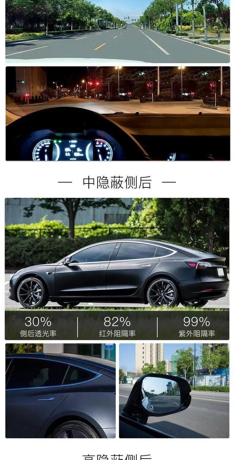 Dupont Glass Film, Full Car Solar Film, Car Insulation Film, Sun Protection and Explosion-Proof Film, Window Film, Special Nano-Ceramic Film