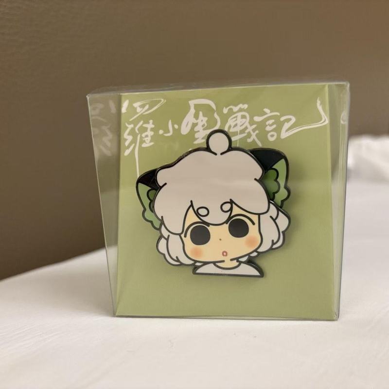 新品罗小黑晃晃转转金属徽章周边高品质轻奢胸针高品质礼品|undefined