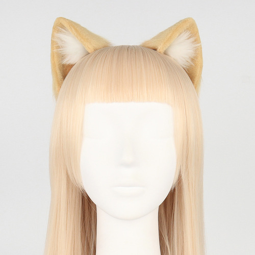 Handmade Japanese animal ear headband cosplay cat ear headband Lolita accessories internet celebrity comic show live broadcast props