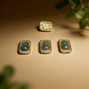 ��Ȼ�{ˮ���Ͱ���ƺ��Jͨ������S925�y�Ƕ�ŷ�diy�ִ��ٴ����
