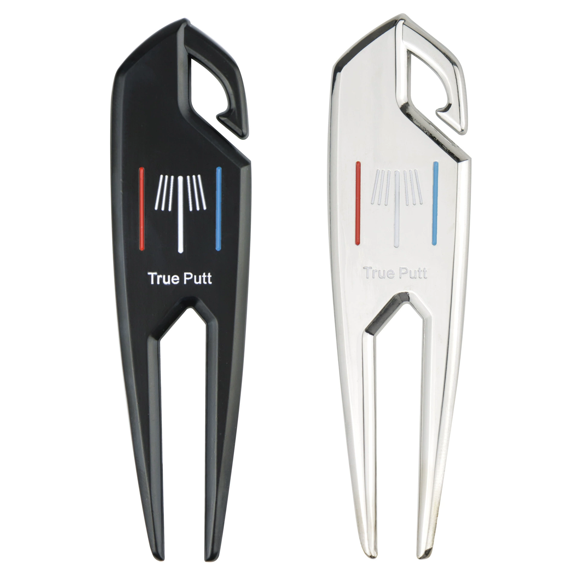 Spot TRUE PUTT Putt Pulling Fork Metal Golf Golf Portable Golf Golf Team Gift Accessories