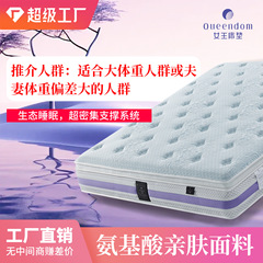 女王床垫乳胶凝胶床垫七星级酒店家用酷布独立袋弹簧公寓民宿床垫