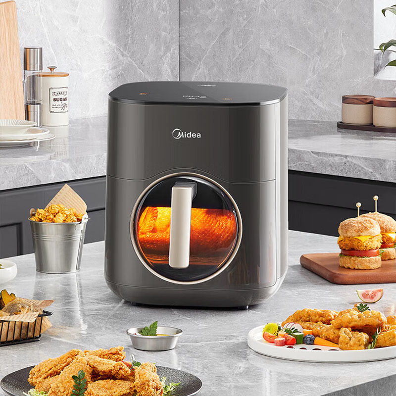 Midea Air Fryer Household New Multi-Functional Large-Capacity All-In-One Visual Electric Oven Mf-Kzc6053