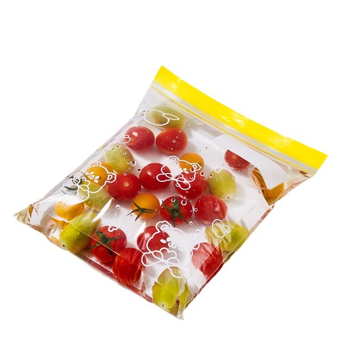 Food-grade household fresh-keeping bag, sealed bag for refrigerator use with self-sealing plastic, kitchen dividing bag, wholesale factory