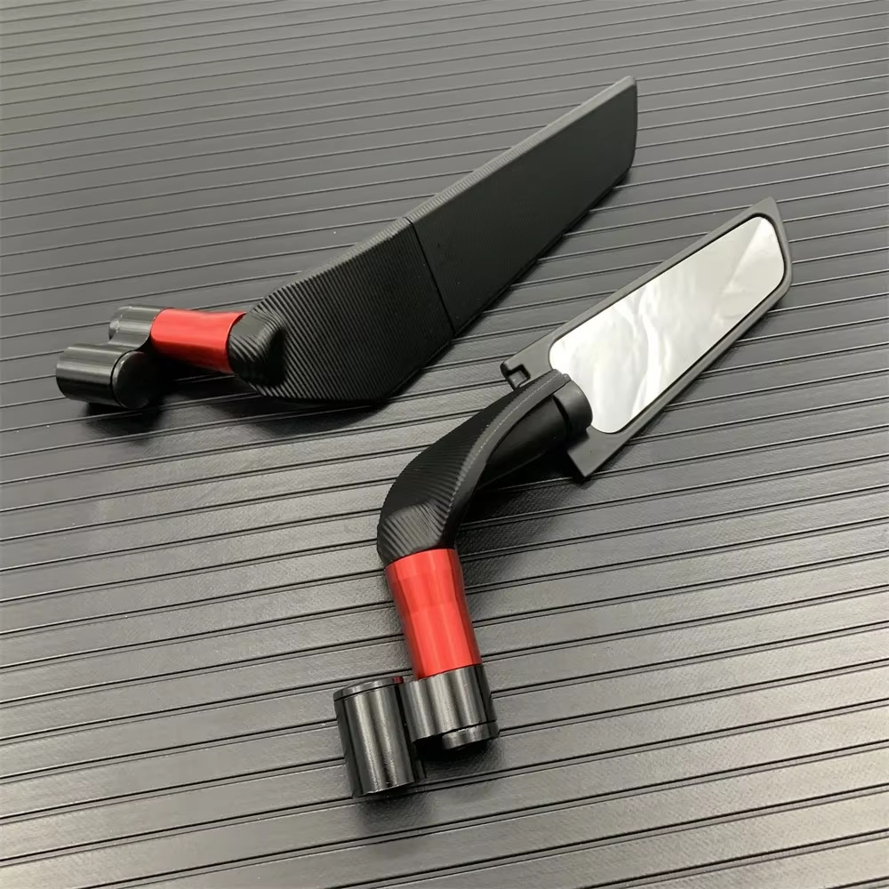 Suitable for Suzuki Gsxs750 Gsxs1000 Rotating Fixed Wind Wing Motorcycle Rearview Mirror Side Mirror
