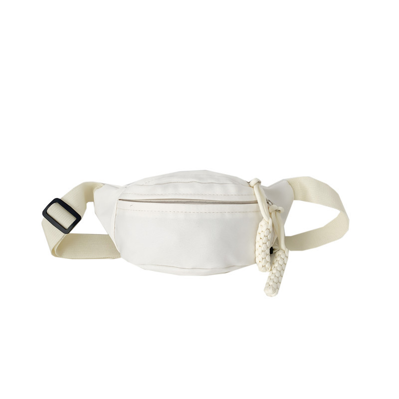 Bolsa pequeña para niños de estilo coreano nuevo macaron color sólido bolsa pequeña bolsa de pecho moda chico bolsa de mensajero estilo occidental bolso de la cintura del bebé
