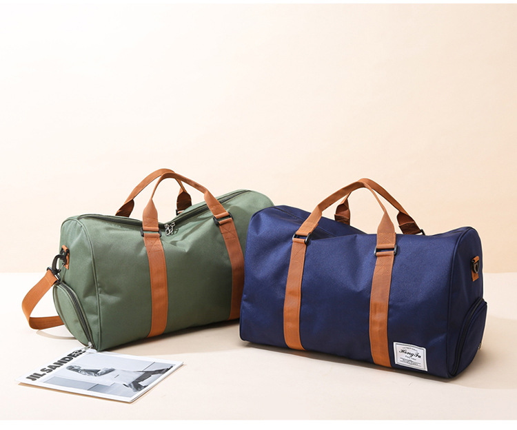 Dry wet separation luggage bag, men's fitness bag, leisure sports travel bag, handbag_voghion.com