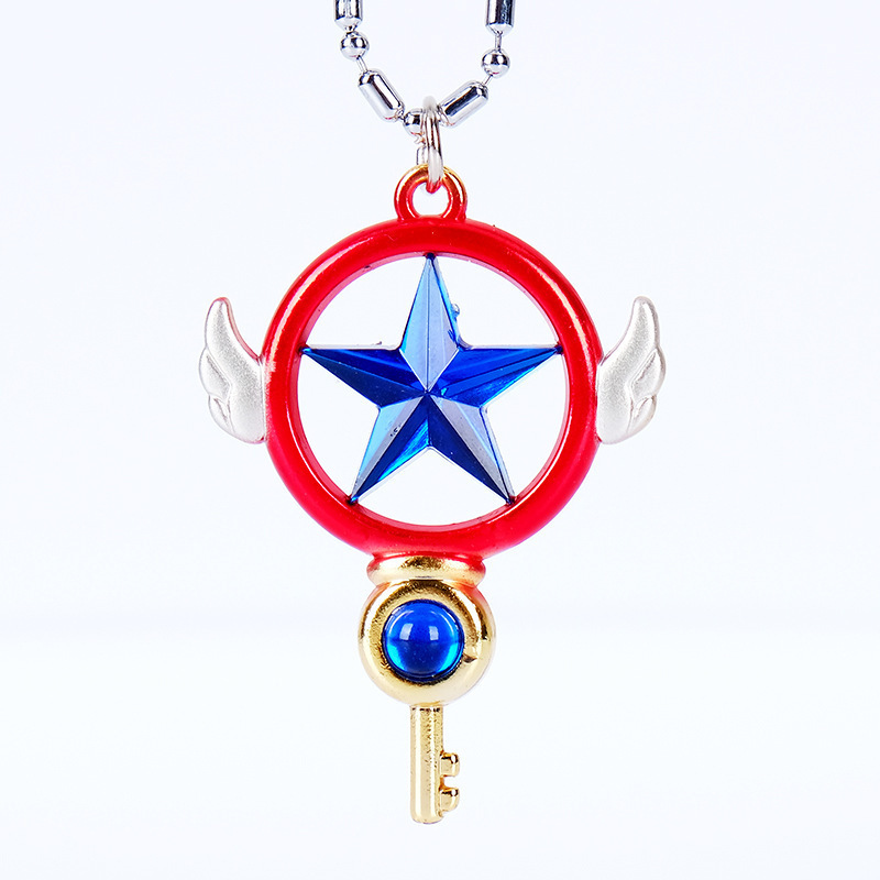 カードキャプターさくら 魔法の杖 フィギュア ガールさくら コスプレ 鳥の頭の杖 スタードリームの杖 さくら伸縮杖|undefined