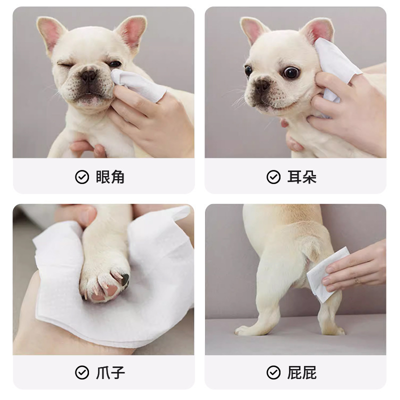成長日記 ペット用おしりふき 犬猫用ウェットティッシュ 洗浄不要の涙やけ拭き DONO'S DIARY|undefined
