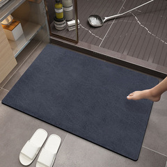 Diatomaceous Earth Soft Mat Bathroom Rugs Sanitary Ware Quick-Drying Home Use Absorbent Mat Toilet Anti-Slip Foot Mat Carpet Door Mat