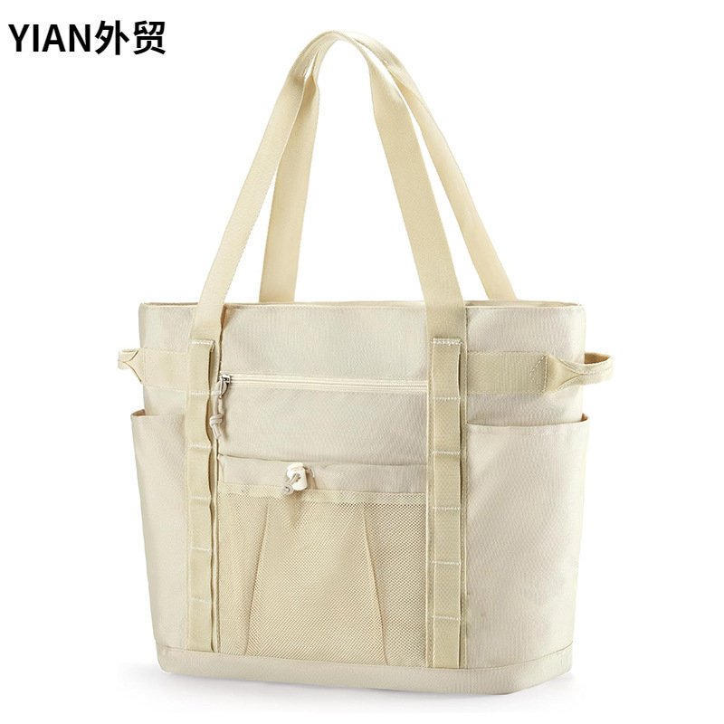New Ladies Tote Bag Travel Gym Handbag with Laptop Compartment Zipper Waterproof