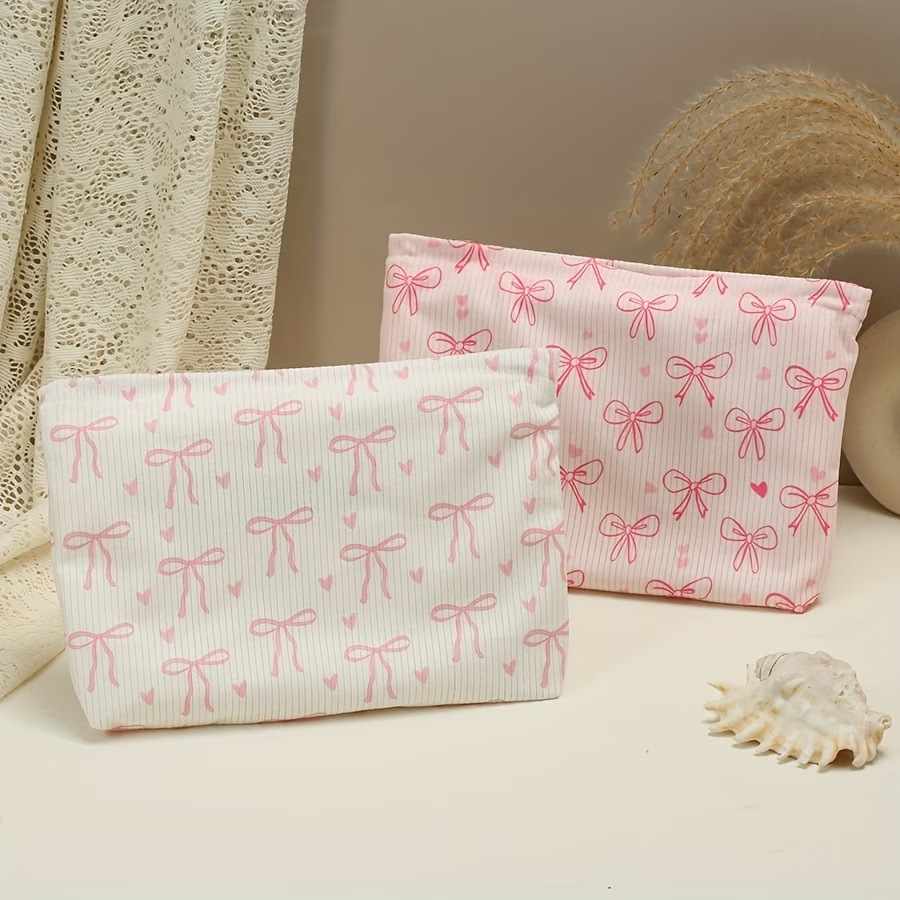 Amazon explosión serie de flores de frutas patrón impresión de velcro zipper bolsa de maquillaje ligera