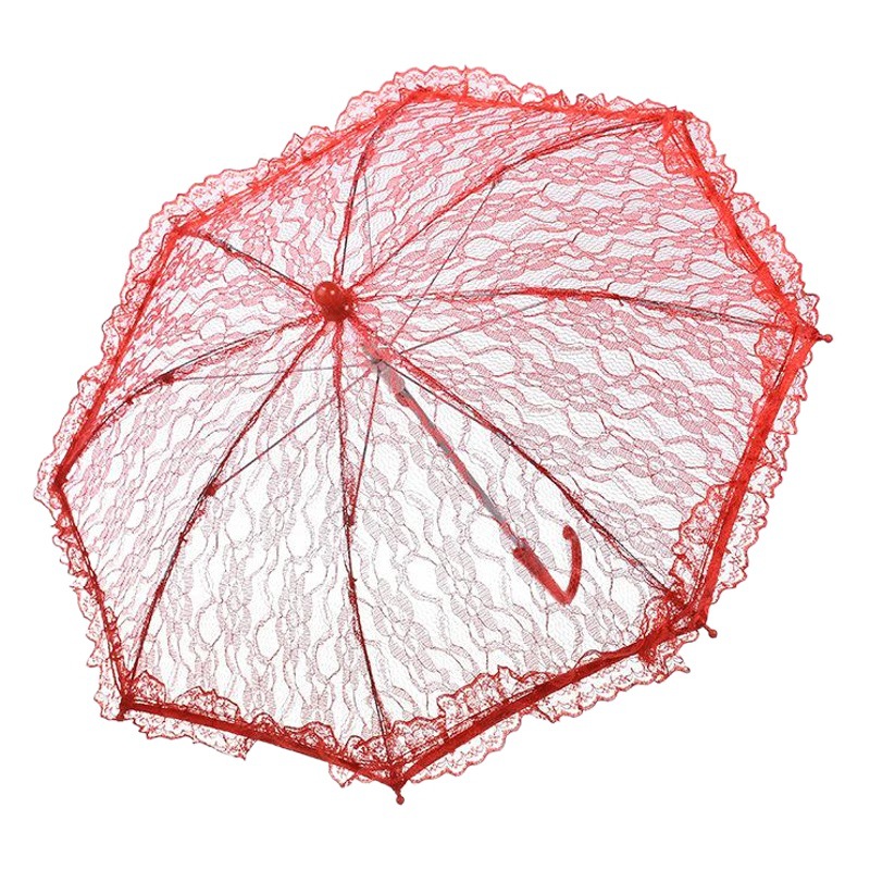 Craft LACE paraguas encaje blanco niños rendimiento etapa