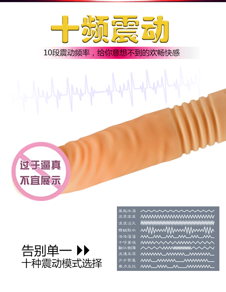 Dương Vật Giả Đóng Tường 18cm Có Remote Escapade