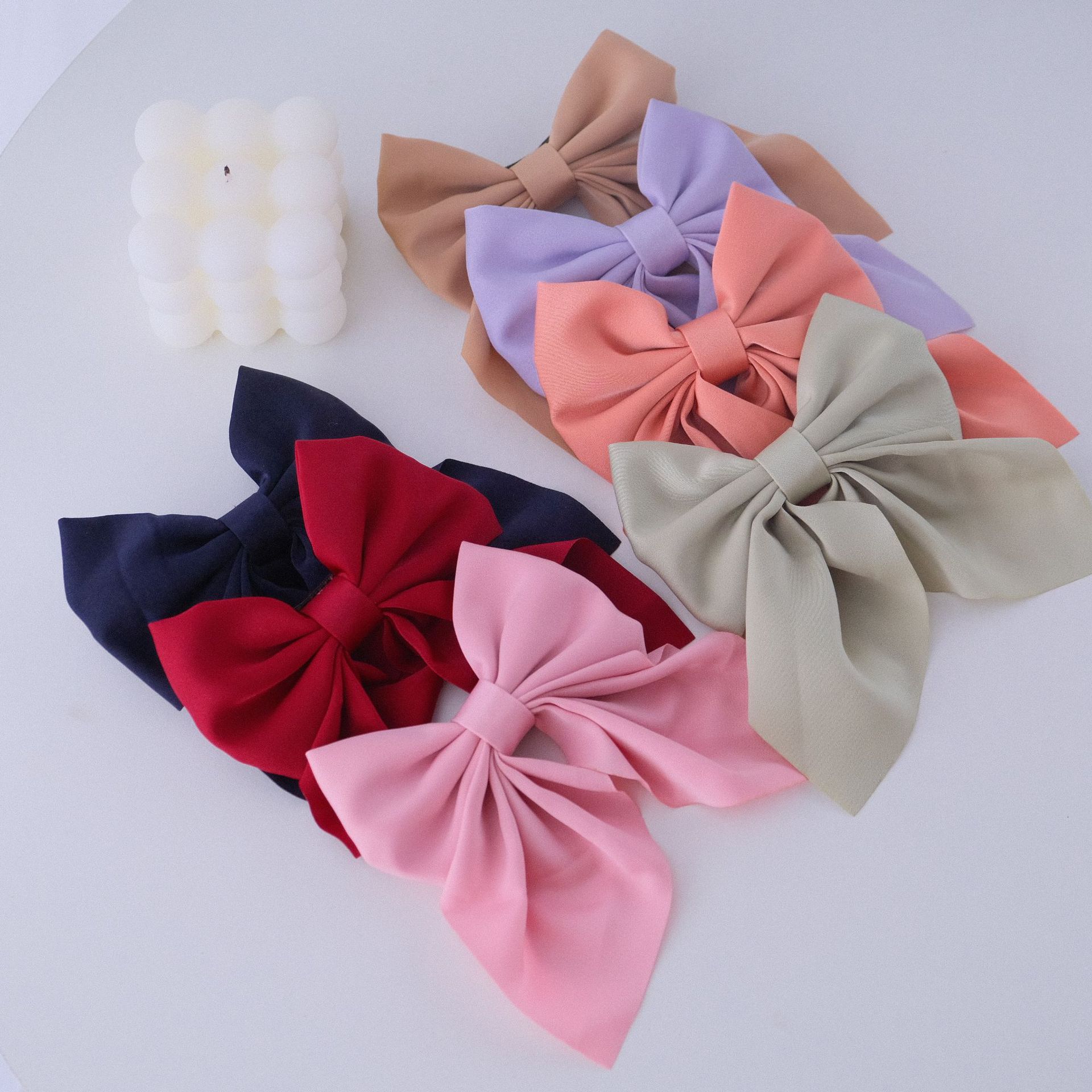 Women's Sweet Bow Knot Cloth Hair Clip display picture 16