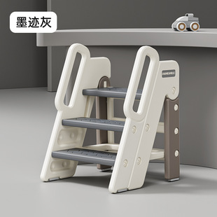 Baby Hand Washing Step Stool, Kidsren's Step Stool, Infant and Toddler Face Washing Stairs, Washbasin Step Stool, Foot Pedal, Increased Foldableing
