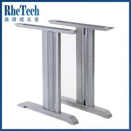 厂家专业直销办公桌工字钢桌脚架 培训桌屏风卡位支架 工字桌腿